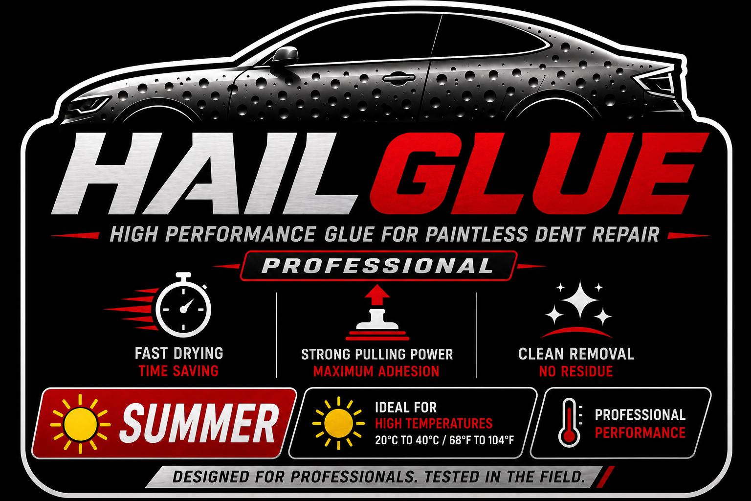 Professional PDR Glue – Hail Glue Summer